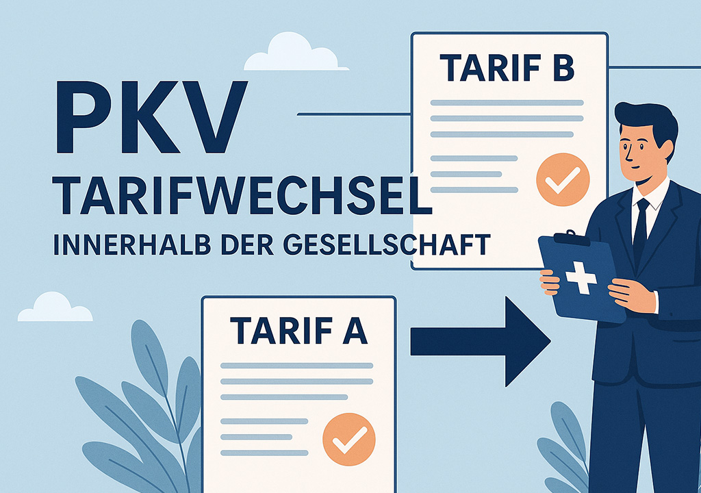 pkv tarifwechsel innerhalb der Gesellschaft